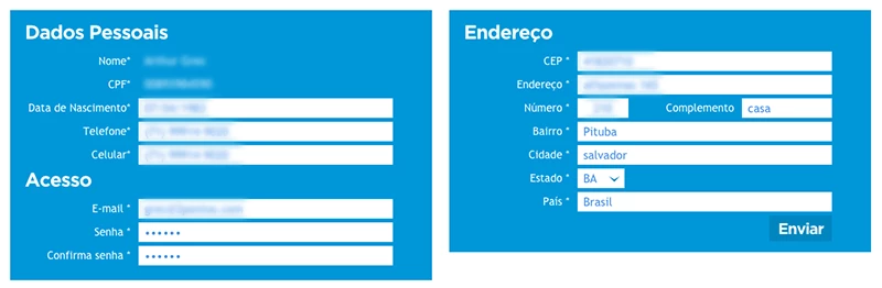 Meu Cadastro